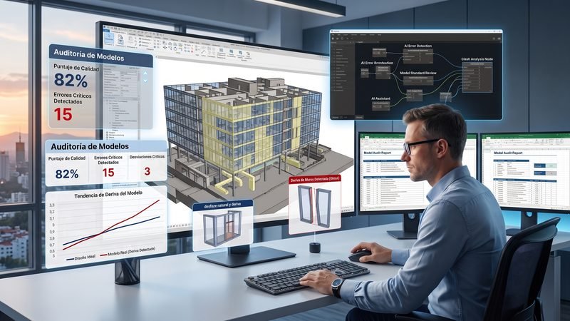 Calidad y auditoría de modelos en Revit