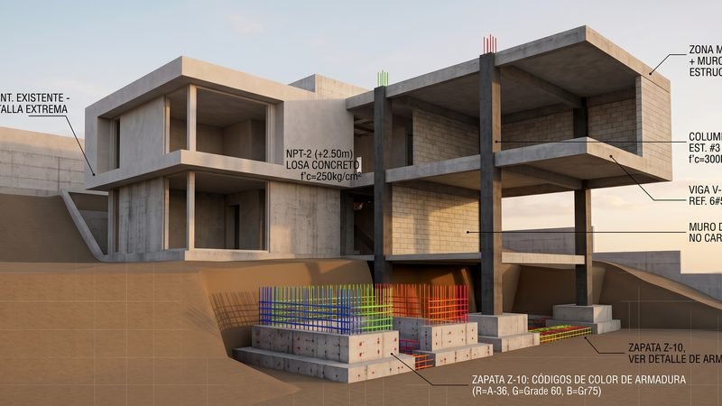 Revit Estructuras de concreto y acero